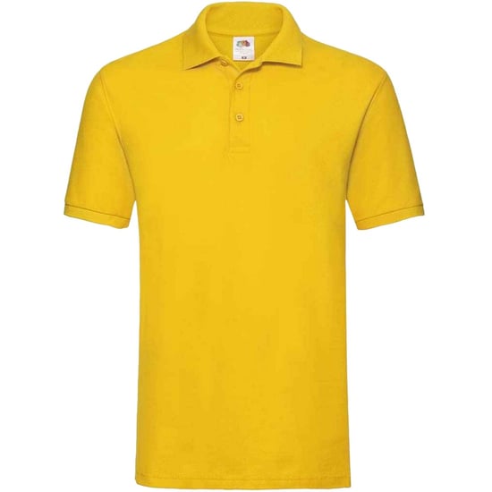 Fruit of the Loom Heren Premium Katoenen Piqué Poloshirt (Zonnebloem) - Image 1
