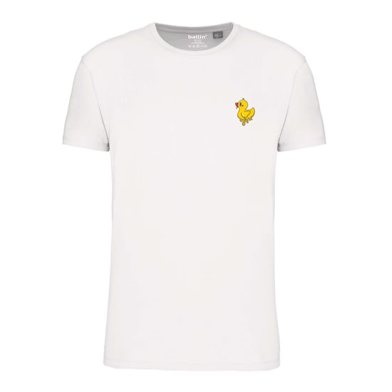 Ballin Est. 2013 Tee SS Backprint Duck Shirt White - Image 1