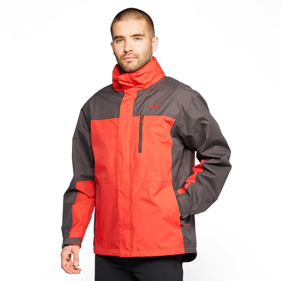 Peter Storm Men's Pennine II Waterproof Jacket with Rollaway Hood, Hiking Raincoat