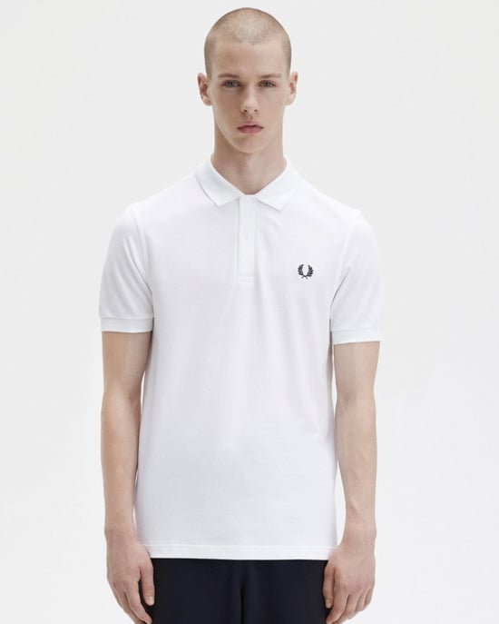 Fred Perry Heren Effen Signature Polo T-shirt NOS - Image 1