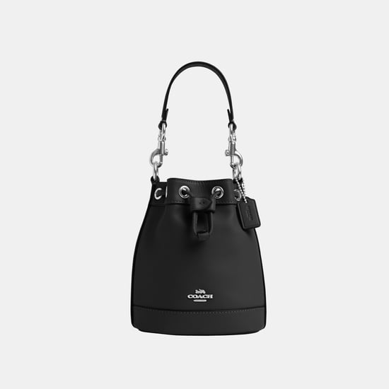 Mini Bucket Bag in Smooth Leather