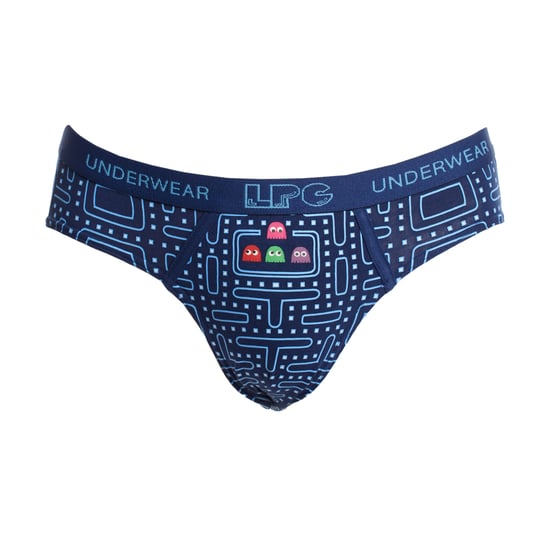 Pack of 2 LPG2018 boys' breathable fabric briefs with anatomical front