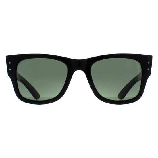 Ray-Ban Square Unisex Polished Black Green RB0840S Mega Wayfarer - Image 1