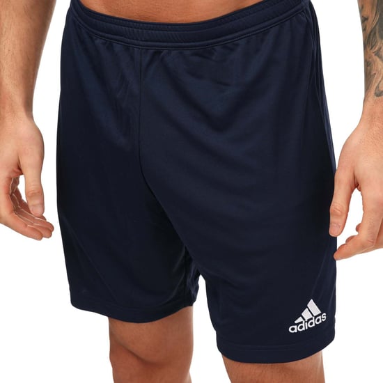 Men's adidas Entrada 22 Shorts in Navy-White