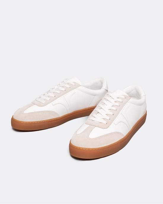 Ted Baker Robbert Herr Retro Mockalädermix Sneaker - Image 3