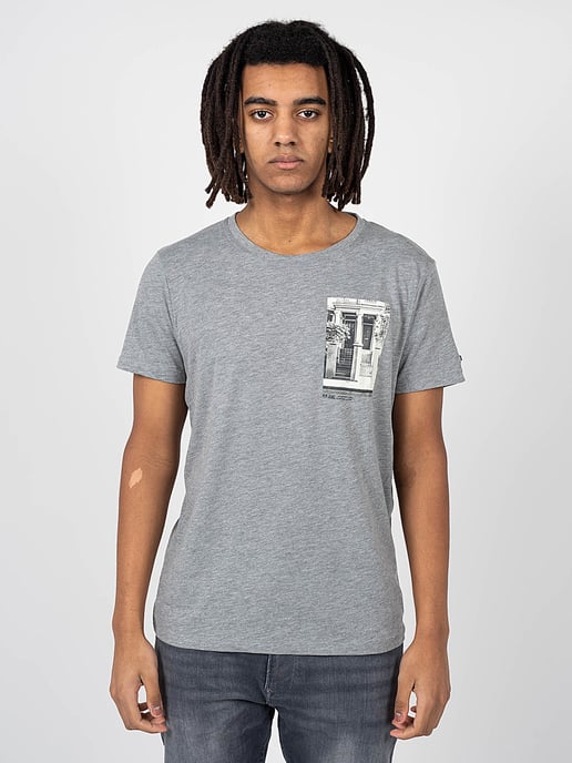 Pepe Jeans T-shirt Tide Herr Grå - Image 3
