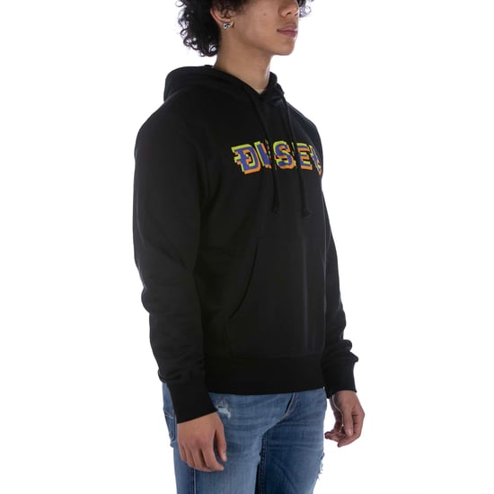 Diesel Sweatshirt S-Ginn Hood K27 Svart - Image 2