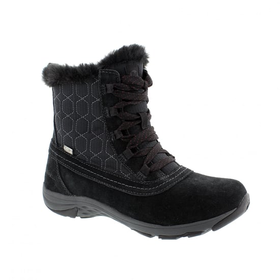 Merrell Ryeland Mid Polar Waterproof Womens Black Boots