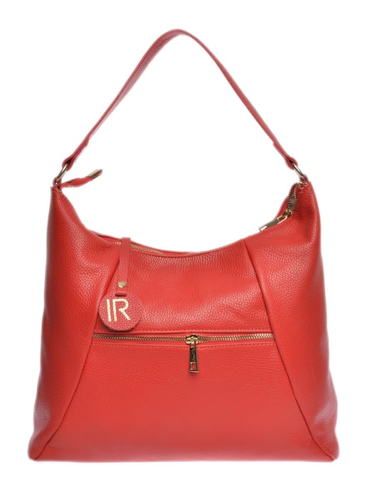 Isabella Rhea Red Leather Bag - Image 1