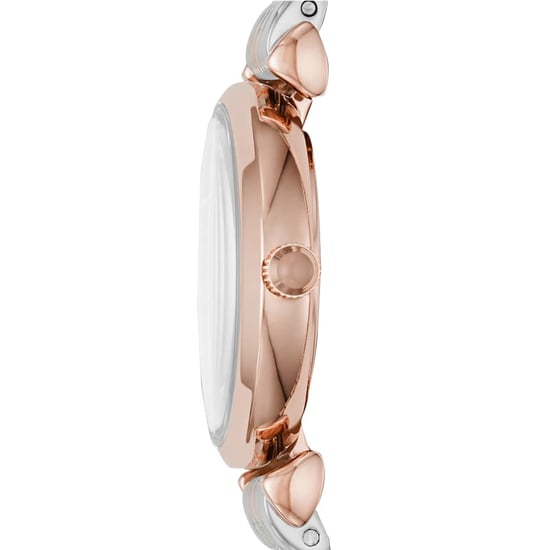 Emporio Armani AR11223 Pink Dial Two Tone Ladies Watch