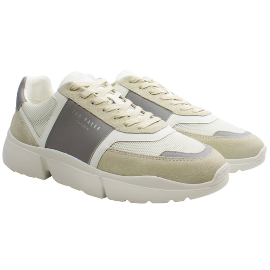 Ted Baker Cecylem Mens Beige Trainers - Image 1
