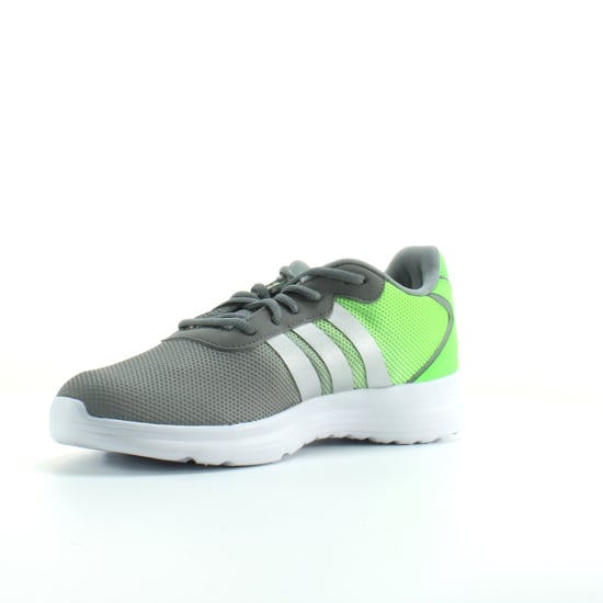 Adidas Neo CloudFoam Mens Grey/Green Trainers