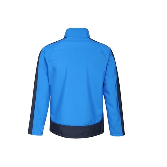 Regatta Mens Contrast Three Layer Printable Soft Shell Jacket (New Royal/Navy)