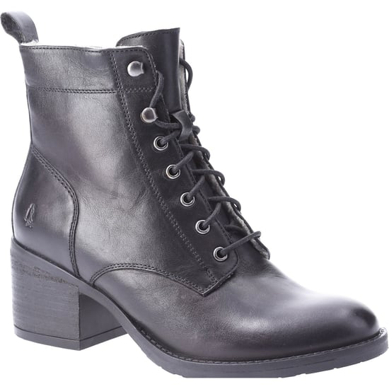 Hush Puppies Harriet Leren Vrouwen Laarzen Zwart - Image 1