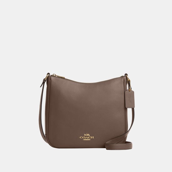 Ellie File Bag in Pebbled Leather