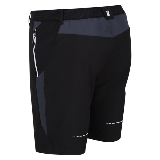 Regatta Mens Mountain II Shorts (Black/India Grey)