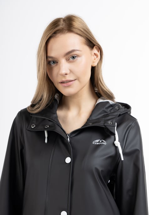 ICEBOUND raincoat women black - Image 4