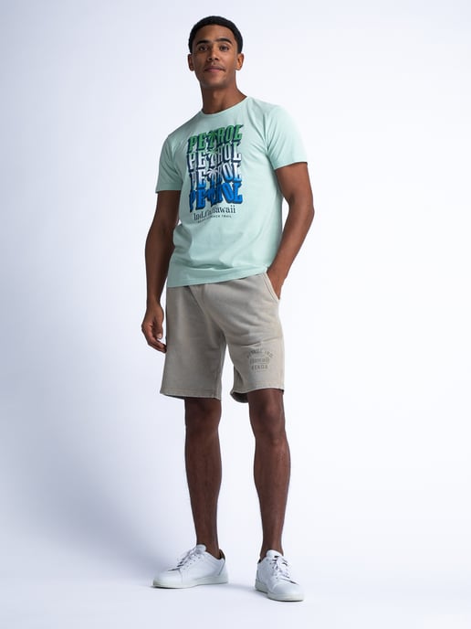 Petrol Industries - Heren Artwork T-shirt Radiance - Groen - Image 5