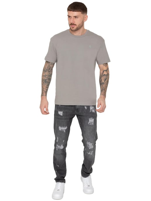 Enzo | Oversized Crew Neck T-Shirt - Image 3