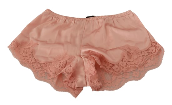 Dolce & Gabbana Women's Pink Floral Lace Lingerie Underwear - Image 4