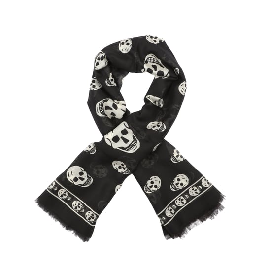 Skull Silk Scarf