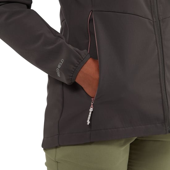 Craghoppers Womens/Ladies Kalti Hooded Jacket (Charcoal) - Image 3
