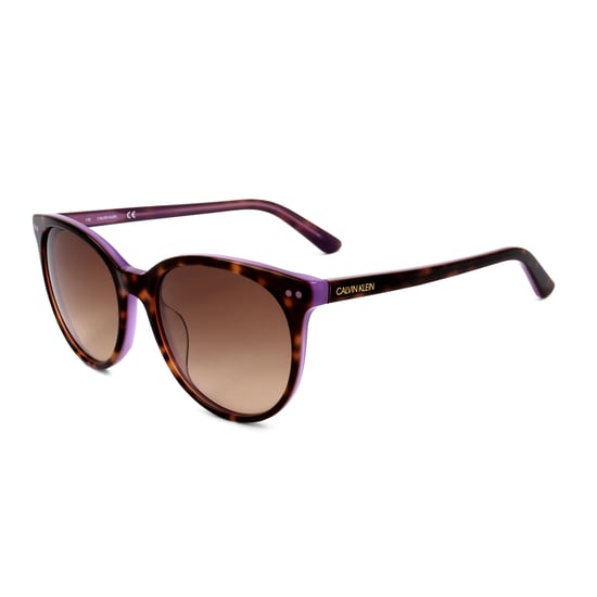 Lunettes de soleil Calvin Klein CK18509S 238 tortoise milky purple brown - Image 1