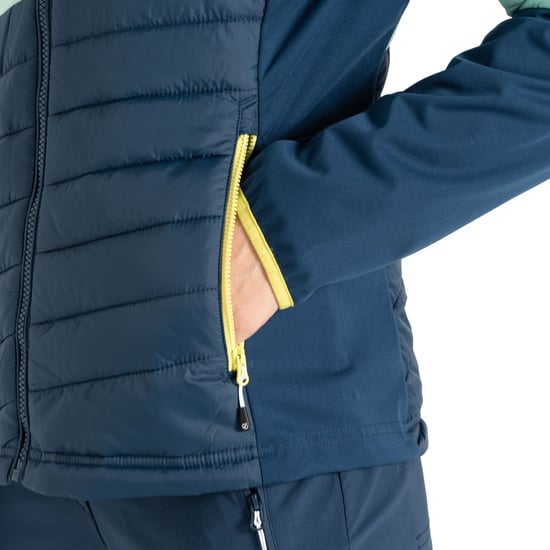 Dare 2B Womens/Ladies Lexan Hybrid Jacket (Mint Green/Moonlight Denim)