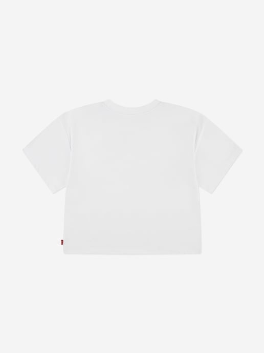 Levi's Girls Floral Logo T-Shirt in White