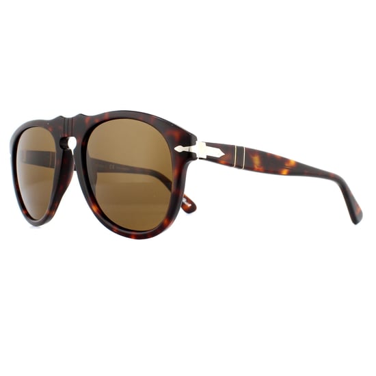Persol Aviator Mens Havana Brown Polarized Sunglasses