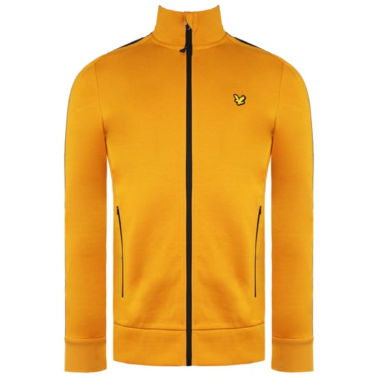 Lyle & Scott Tape Mens Yellow Track Jacket - Image 1