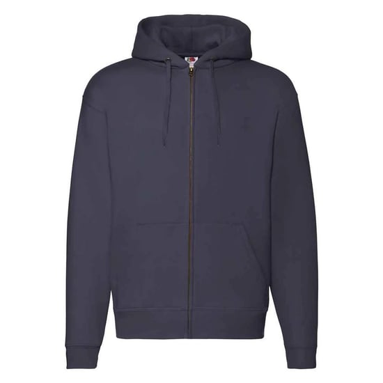 Fruit of the Loom Unisex Adult Premium Full Zip Hoodie (Deep Navy) - Image 1