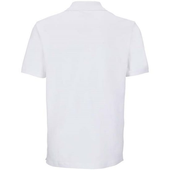 SOLS Unisex Pegase Piqué Poloshirt voor Volwassenen (Wit) - Image 2