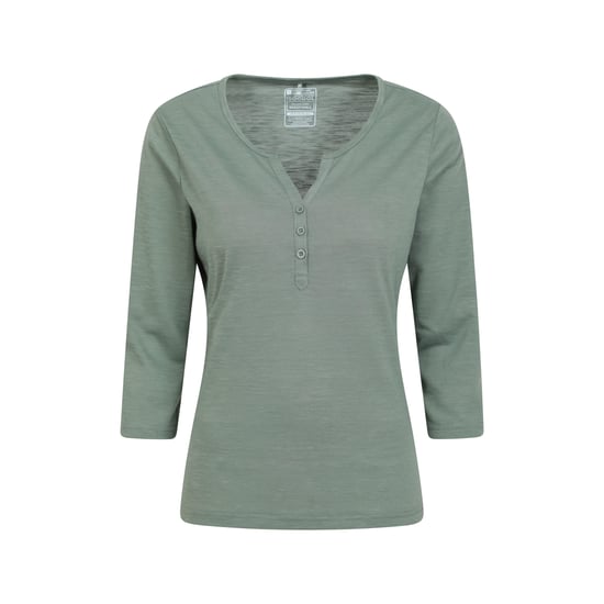 Mountain Warehouse Dames/Dames Paphos Quick Dry UV-beschermende top (Licht Khaki) - Image 1