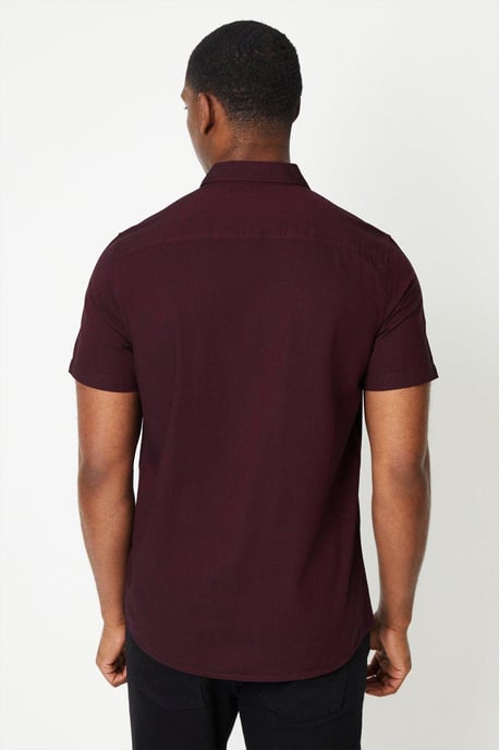 Short Sleeve Oxford Shirt - Image 3