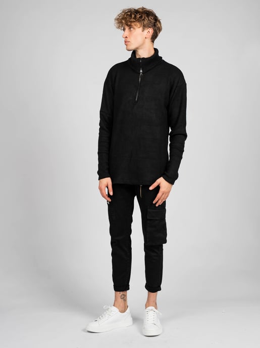 La Haine Inside Us Pullover Dennis Men's Black - Image 3