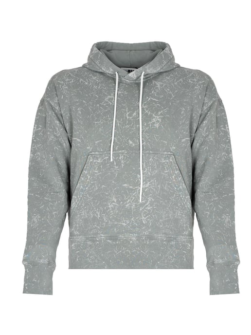 MSGM Sweatshirt Tie-Dye Men's Grey - Image 1