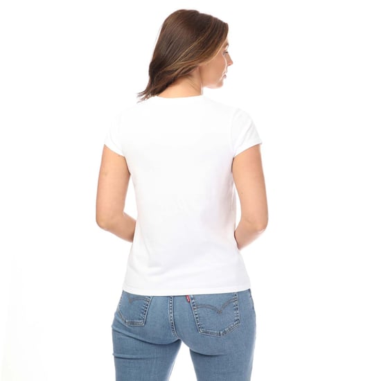 Kvinnors Levis Grafisk Autentisk T-shirt i Vitt - Image 2
