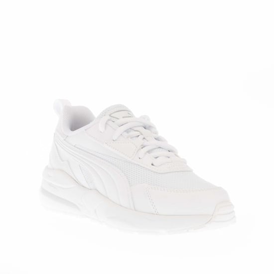Boy's Puma Juniors Vis2k Trainers in White - Image 2