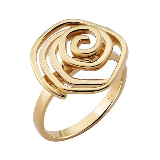 Orphelia Dames 925 Zilveren Ring - Goud ZR-7500/G - Image 3