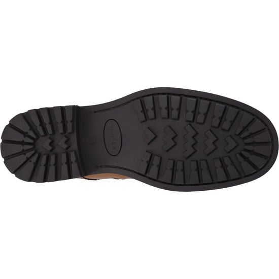 Hunter Cawdor Leer Heren Tan Brogues Schoenen - Image 4