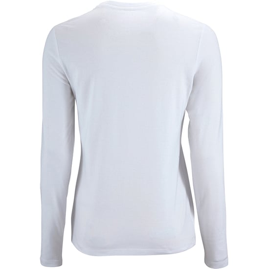 SOLS Womens/Ladies Imperial Long Sleeve T-Shirt (White)