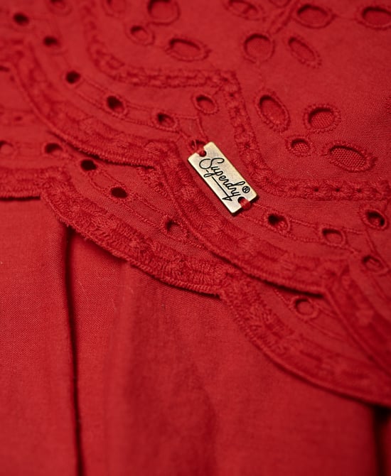 Superdry Annabelle Embroidered Shorts