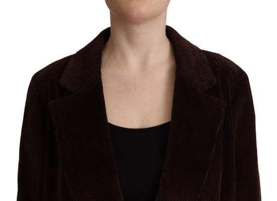 Long Double Breasted Trench Coat with Notch Lapel by Dolce & Gabbana - Image 4
