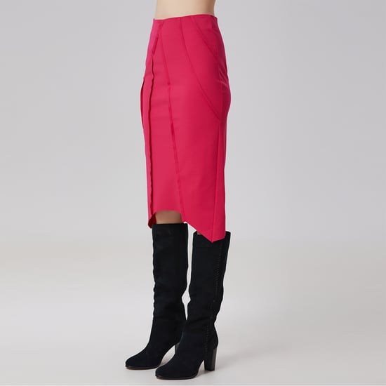 Asymmetric structural lines skirt - Image 6