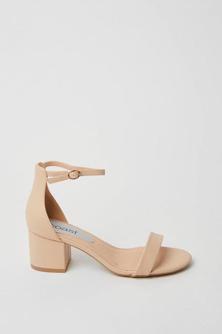 Thelma Ankle Strap Medium Block Heeled Sandals - Image 2