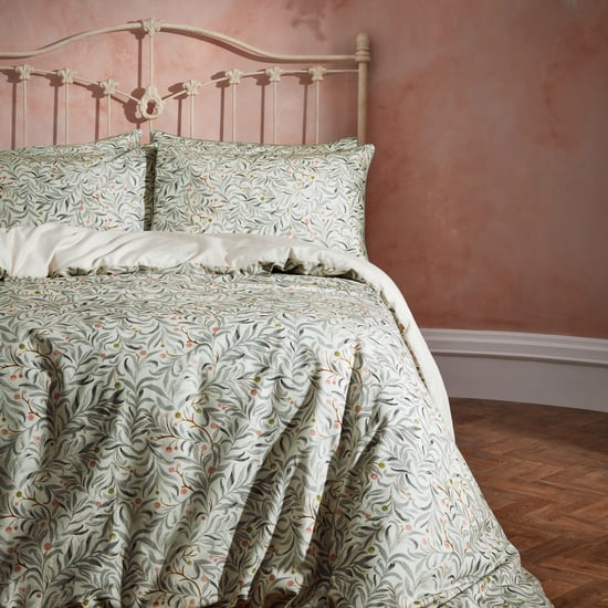EW by Edinburgh Weavers Malory Botanical Luxury Cotton Duvet Cover Set - Image 2