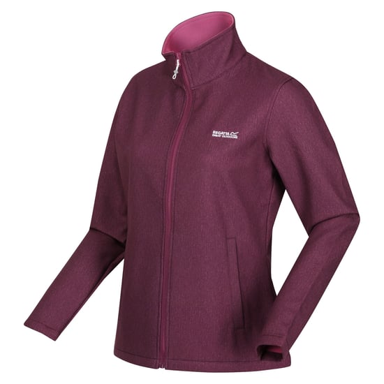 Regatta Womens/Ladies Connie V Softshell Walking Jacket (Amaranth Marl) - Image 3