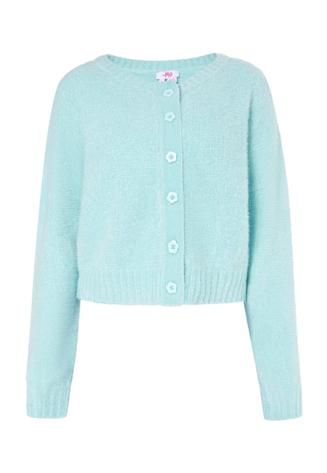 Mymo Gebreid vest Dames aqua - Image 1