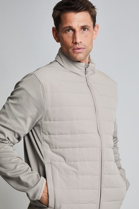 'Aran' Luxe Quilted Lightweight Jacket